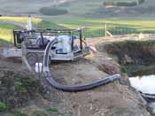 Pond pumping on a regular basis for dairy farmers.