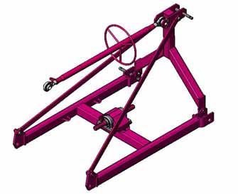 Extension for pond stirrer.